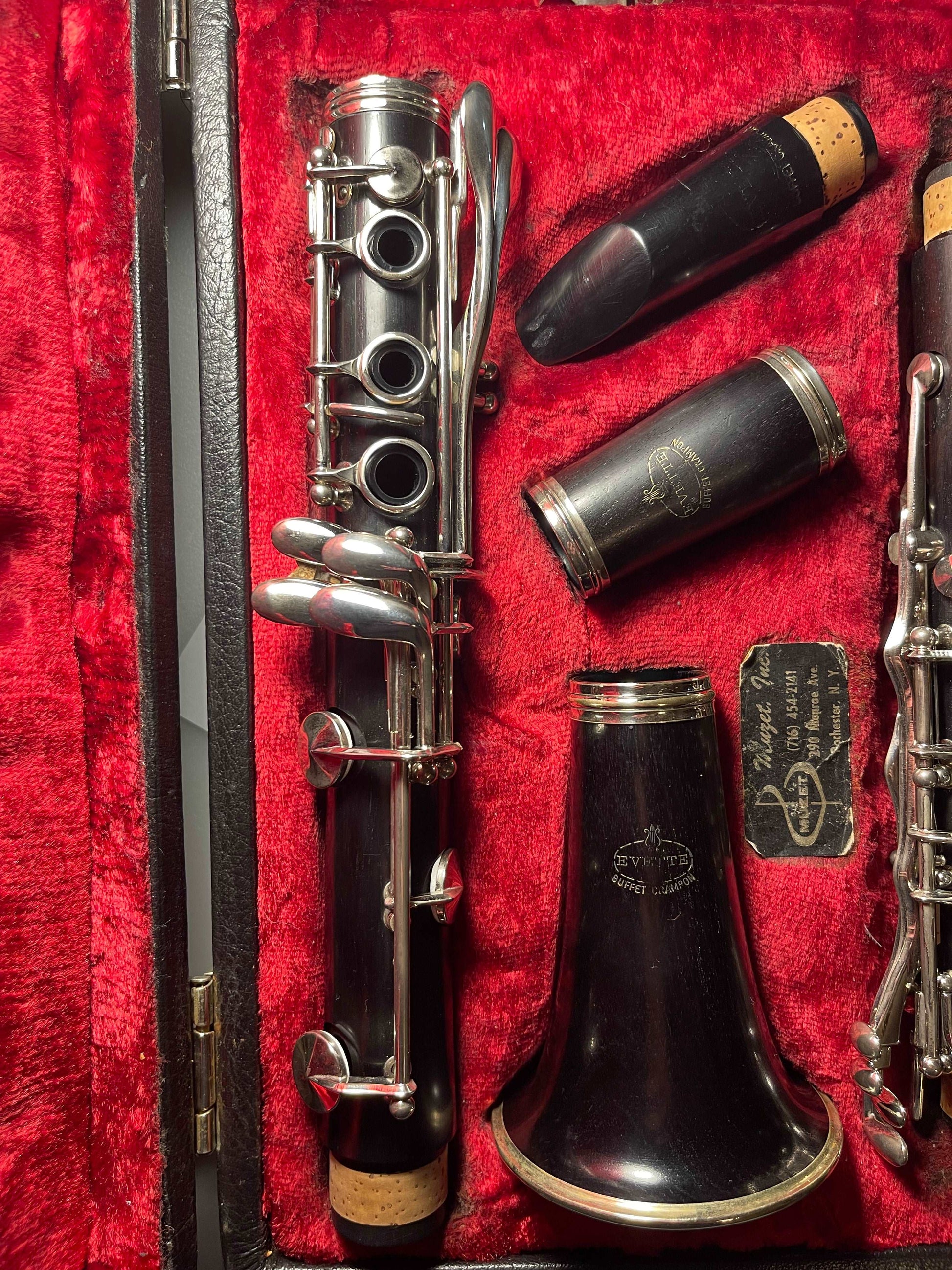 Evette Master Model by Buffet Crampon Bb Clarinet