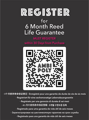 AMBIPOLY Vivace Bb Clarinet Reeds